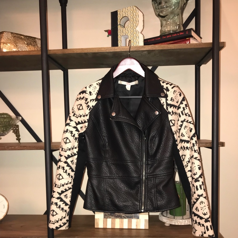 Leather jacket